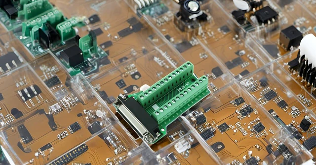 Alt view image 6 of 6 - TwinkleBay Connector Db25 D-sub Female Plug 25-pin Port Terminal Breakout PCB Bo