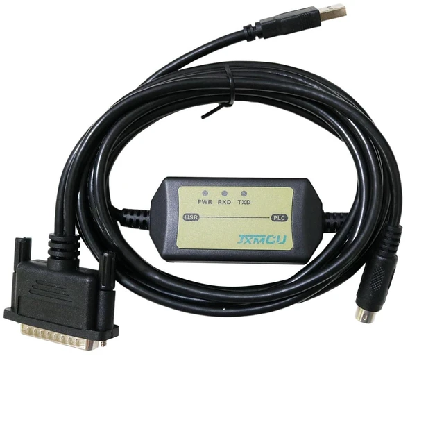 Alt view image 2 of 5 - PLC Cable USB-SC09 A Series Interface, Compatible with PLC Programming Cable FX