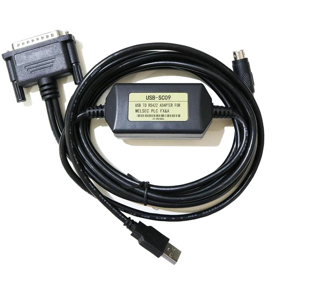Main image of PLC Cable USB-SC09 A Series Interface, Compatible with PLC Programming Cable FX