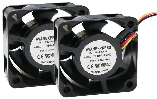 Main image of TwinkleBay 40x20mm Cooling Fan, Replacement for Brushless DC EFB0412VHD Cooling