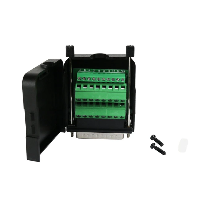 Alt view image 2 of 6 - TwinkleBay DB25 Connector to Wiring Terminal Db25 Breakout Board Solder-Free (Ma