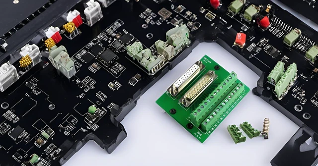Alt view image 5 of 5 - Twinklebay DB25 Connector to Wiring Terminal Db25 Breakout Board Solder-Free (Ma