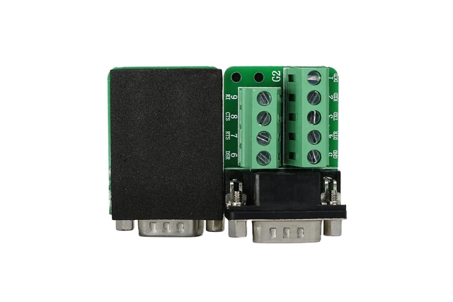 Alt view image 3 of 6 - DB9 Breakout Connector Male, RS232 Serial 9 Pin Connector Db9 Terminal (Pack of