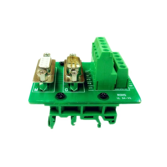 Alt view image 2 of 5 - DB9 Breakout Connector RS232 Serial 9 Pin Connector Db9 Terminal (Male and Femal