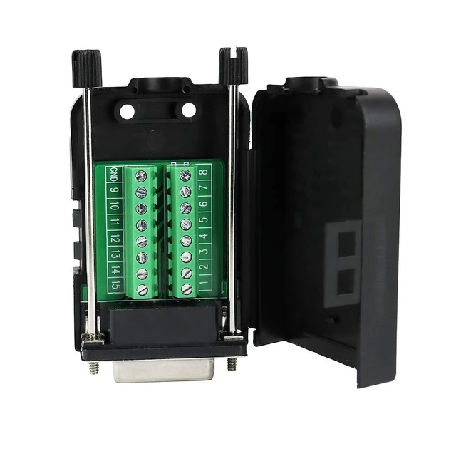 Alt view image 2 of 5 - TwinkleBay D-SUB DB15 Female 15 Pin Jack Port to Terminal Breakout Board Connect