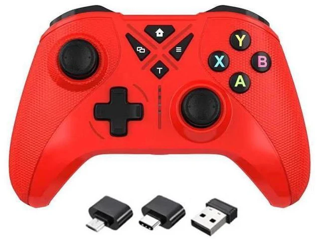 Main image of Wireless 2.4G multi;.functional game controller compatible with pc, $witch, Andr