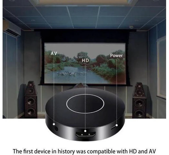 Main image of WiFi Display Dongle Receiver 1080P HD TV Stick Airplay Media Streamer Adapter Me