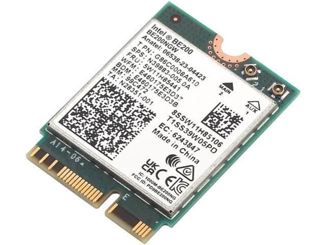 Alt view image 5 of 6 - New Wi-Fi 7 Intel BE200 Bluetooth 5.4 Wifi Card BE200NGW 2.4/ 5/ 6 GHz 5.8 Gbps