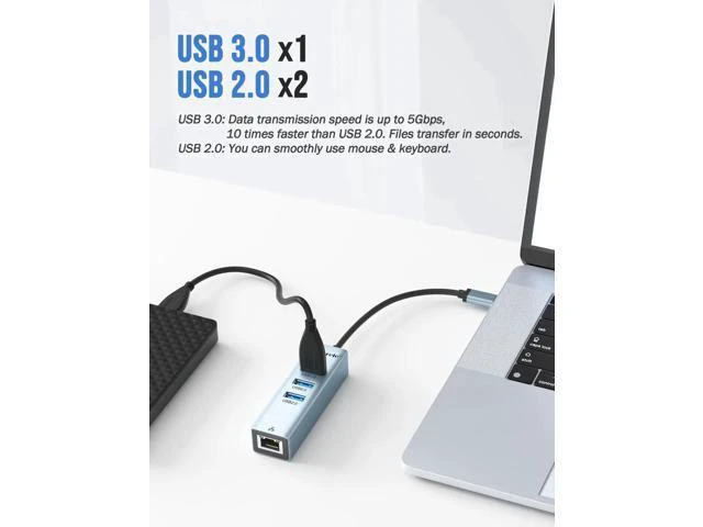 Alt view image 3 of 6 - USB Switch Adapter 2 Input 4 Output USB Switch KVM Switcher Printer For Computer
