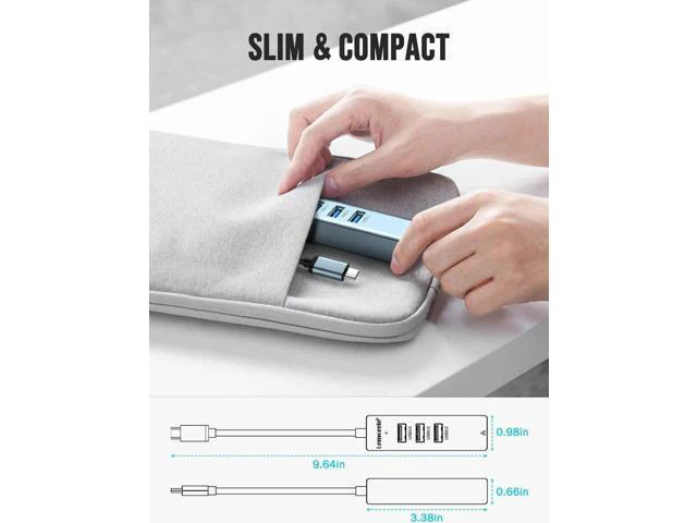 Alt view image 4 of 6 - USB Switch Adapter 2 Input 4 Output USB Switch KVM Switcher Printer For Computer