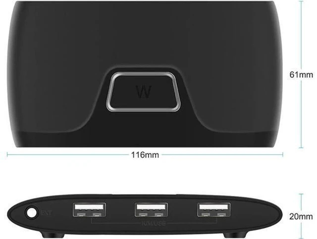 Alt view image 5 of 5 - KVM Switch HD MI 2 Port 4K USB Switch 2 IN 1 OUT Box for 2PC Sharing Printer Key