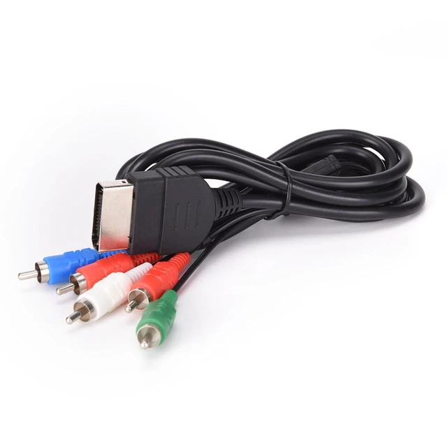 Alt view image 4 of 6 - 6Ft Component HD AV Cable, HDTV-EDTV (High Definition 480p) Compatible with PS2/