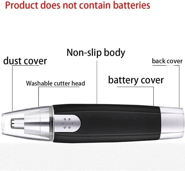 Alt view image 3 of 4 - Electric Nose Hair Trimmer Professional Ear Hair Trimmer, Battery Powered Trimme