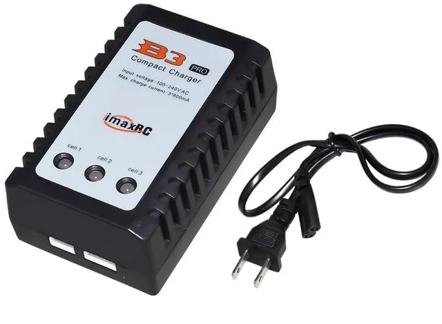 Main image of B3 RC LiPo 2S-3S Battery Balancer Charger 7.4V-11.1V RC Pro Compact Charger B3AC