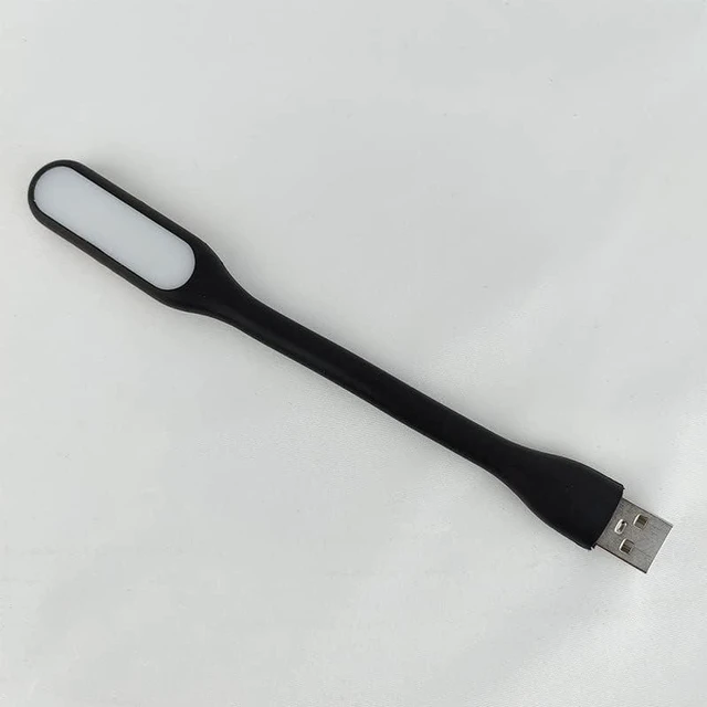 Alt view image 2 of 3 - USB Lamp LED Mini Light Laptop Computer Notebook Reading Lamp Silicone Gooseneck
