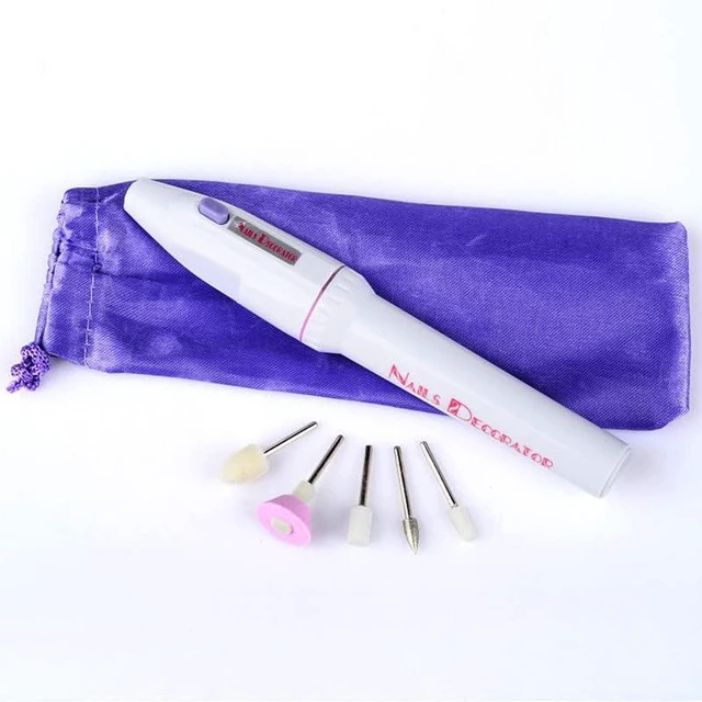 Alt view image 2 of 7 - Manicure Professional Electric Nail Cutter Nail File Set Pedicure with 5-Grindin