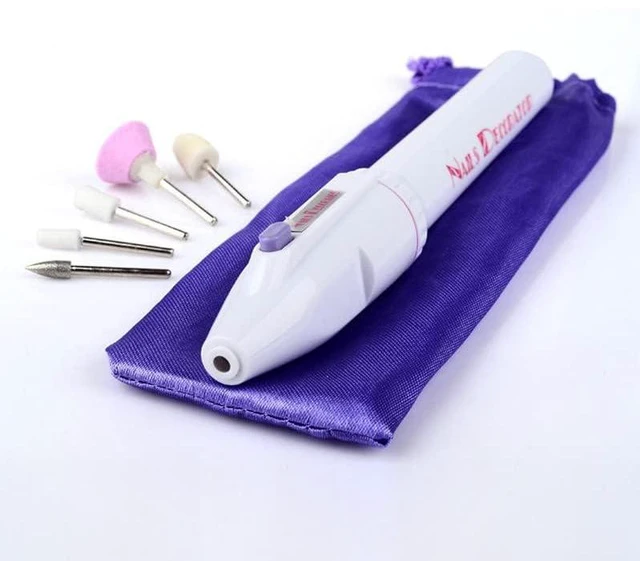 Alt view image 3 of 7 - Manicure Professional Electric Nail Cutter Nail File Set Pedicure with 5-Grindin