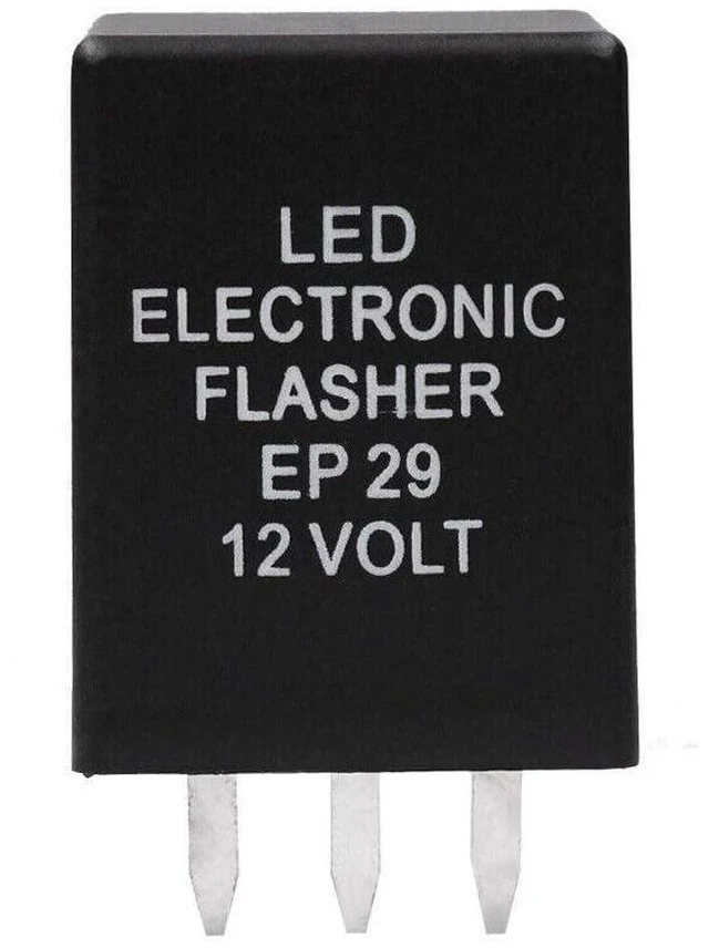 Main image of LED Electronic Flasher Relay 12 Volt 4Pin Turn Signal Bulbs Hyper Flash EP29