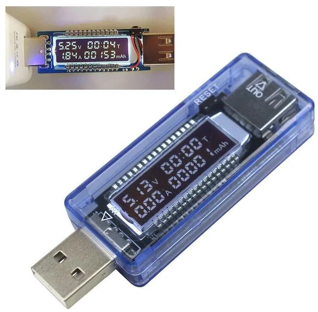 Alt view image 2 of 6 - Multi-Function USB Charger Doctor Tester Voltage Volt Current Meter Multimeter D