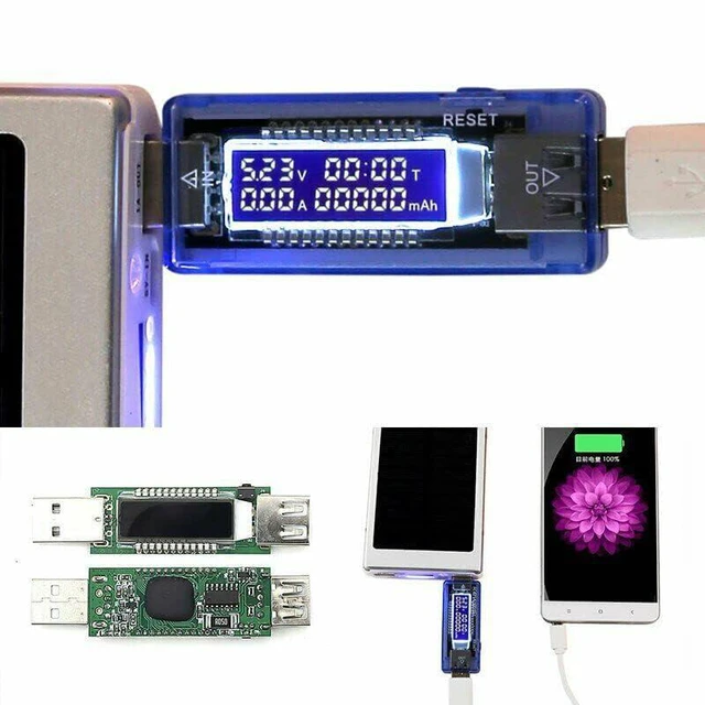 Alt view image 3 of 6 - Multi-Function USB Charger Doctor Tester Voltage Volt Current Meter Multimeter D