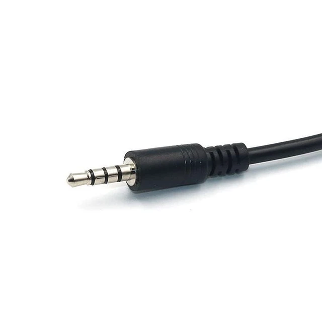 Alt view image 3 of 7 - 3.5mm AUX Audio Plug to USB A Female Car Audio Adapter Cable Converter for Car S