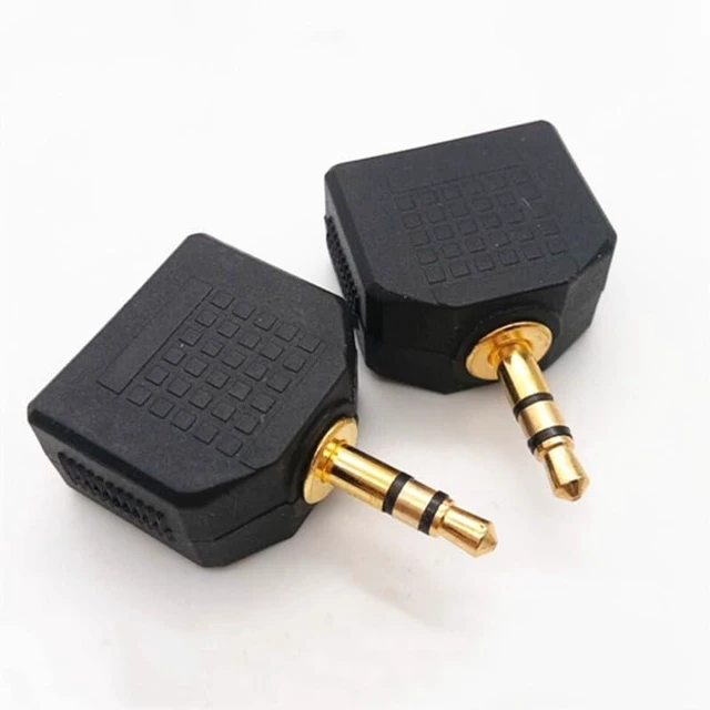 Alt view image 2 of 4 - 3.5mm Headphone Y Splitter, 1 Male to 2 Female Audio Jacks, Ideal for All Media