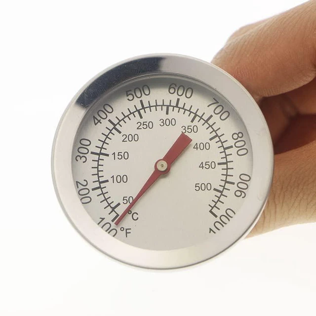 Alt view image 2 of 4 - 50-500 Stainless Steel BBQ Grill Thermometer Smoker Thermometers Roast Tempera