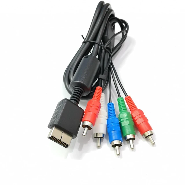 Alt view image 3 of 6 - 6Ft Component HD AV Cable, HDTV-EDTV (High Definition 480p) Compatible with PS2/