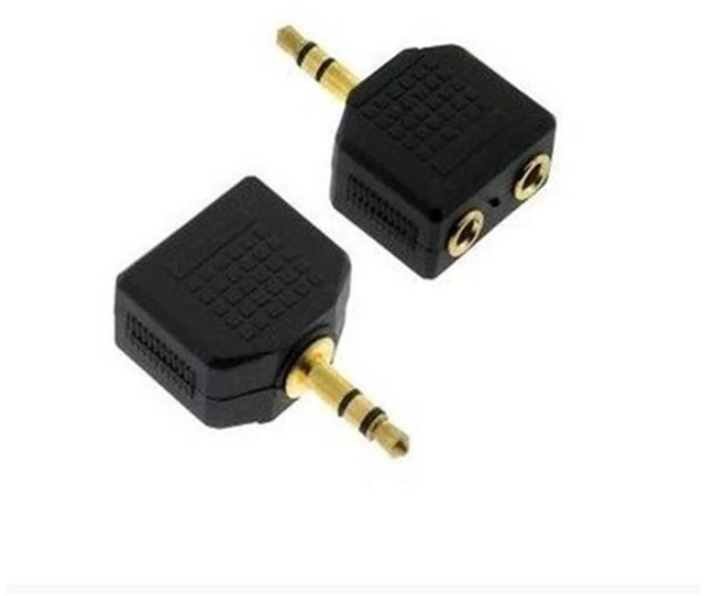 Alt view image 3 of 4 - 3.5mm Headphone Y Splitter, 1 Male to 2 Female Audio Jacks, Ideal for All Media
