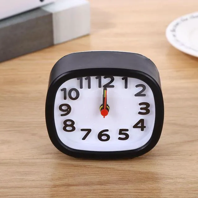 Alt view image 5 of 7 - Analog Alarm Clocks for Bedrooms, Digital Alarm Clock for Kids Silent Alarm Cloc