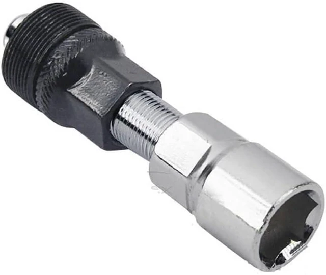 Alt view image 2 of 7 - Bike Bicycle Crank Puller Universal 4-Angle Crank Arm Puller Octalink Axles for