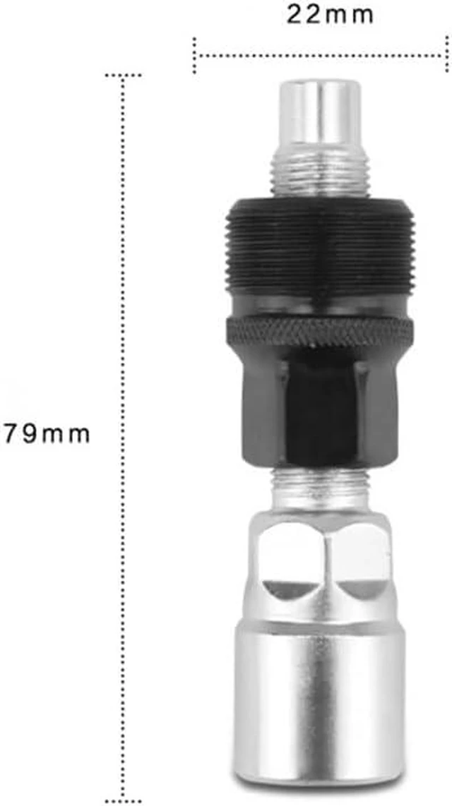 Alt view image 4 of 7 - Bike Bicycle Crank Puller Universal 4-Angle Crank Arm Puller Octalink Axles for