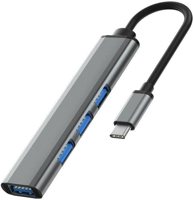 Main image of Hub USB C 3.0 to USB Adapter, 4 Port USB Hub with 1*USB 3.0 and 3*USB 2.0, Type-