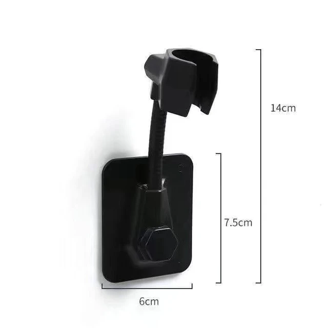 Alt view image 5 of 5 - Shower Head Holder Strong Adhesive 360 Degree Rotatable Adjustable Handheld Show