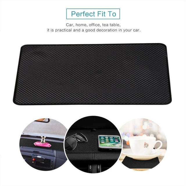 Alt view image 3 of 5 - Anti Slip Mat, Non-Slip Rubber Pad, Universal Anti-Slip Car Dash Sticky Mat for