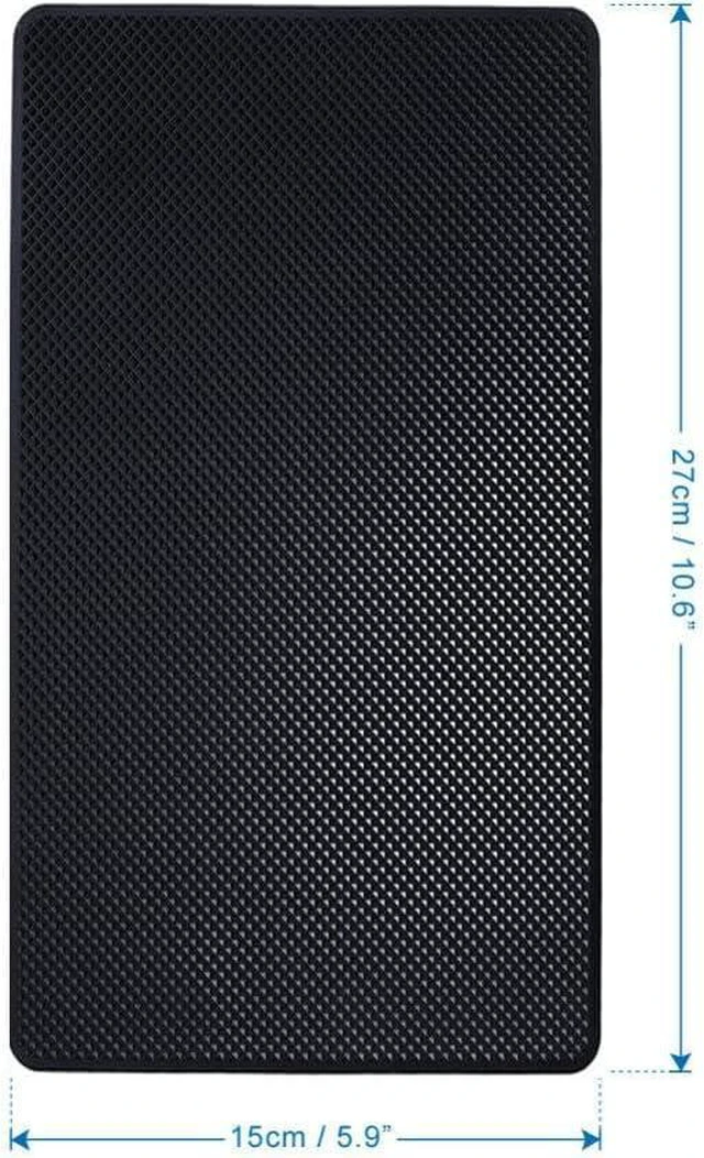 Alt view image 4 of 5 - Anti Slip Mat, Non-Slip Rubber Pad, Universal Anti-Slip Car Dash Sticky Mat for