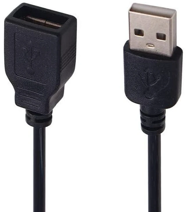Alt view image 5 of 5 - USB Switch Cable 0.3m, USB Cable with On/Off Extension Cord Switch Control Cable