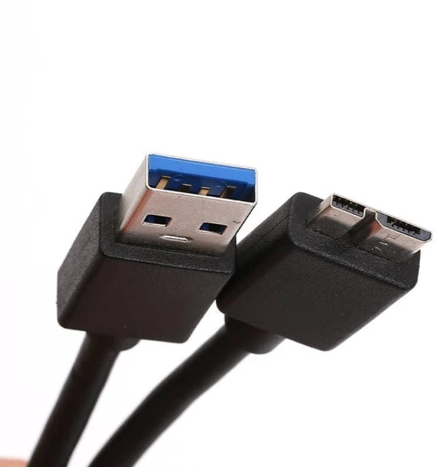 Alt view image 3 of 7 - USB 3.0 to Micro B Plug Data Cable Hard Drive HDD USB Connection Cable 50cm