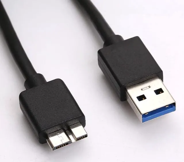 Alt view image 4 of 7 - USB 3.0 to Micro B Plug Data Cable Hard Drive HDD USB Connection Cable 50cm