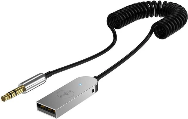 Main image of Bluetooth 5.0 Car Receiver, Aux Bluetooth 5.0 Adapter Car Aux USB Receiver for H