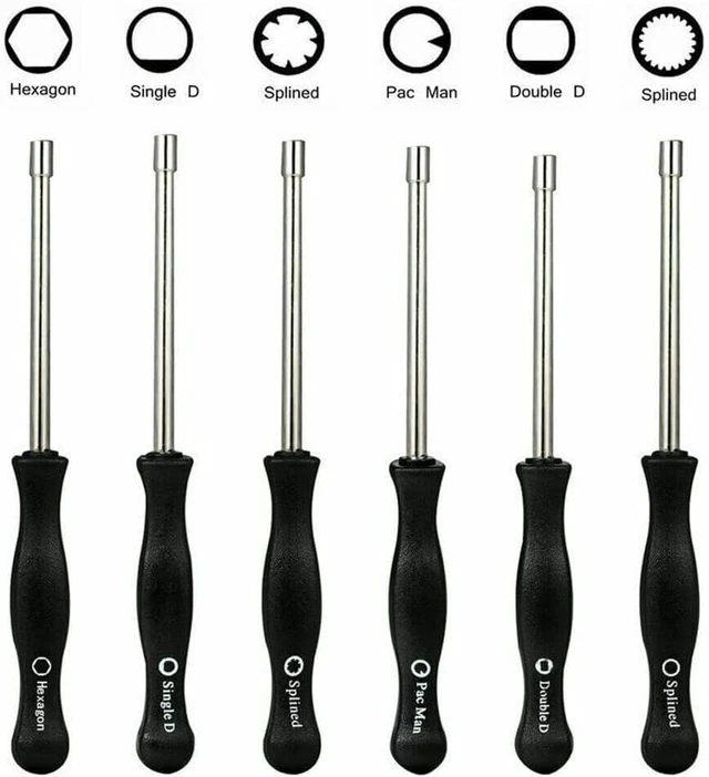 Alt view image 2 of 7 - 6 Pack Carburetor Adjuster Carburetor Tune-up Adjustment Tool Included 21-Teeth