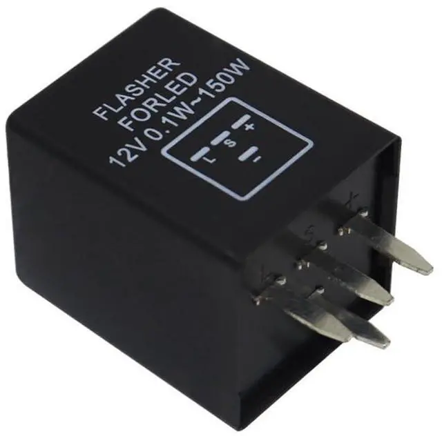 Main image of 4-Pin 12V 15A EP29 EP29N Electronic LED Flasher Relay for Fix LED Turn Signal Bu