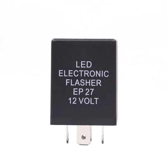 Main image of 5 Pin EP27 FL27 Electronic Flasher Relay for Car Vehicle LED Turn Signal Light B
