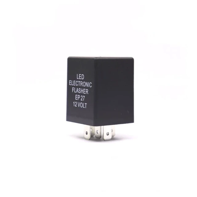 Alt view image 3 of 4 - 5 Pin EP27 FL27 Electronic Flasher Relay for Car Vehicle LED Turn Signal Light B