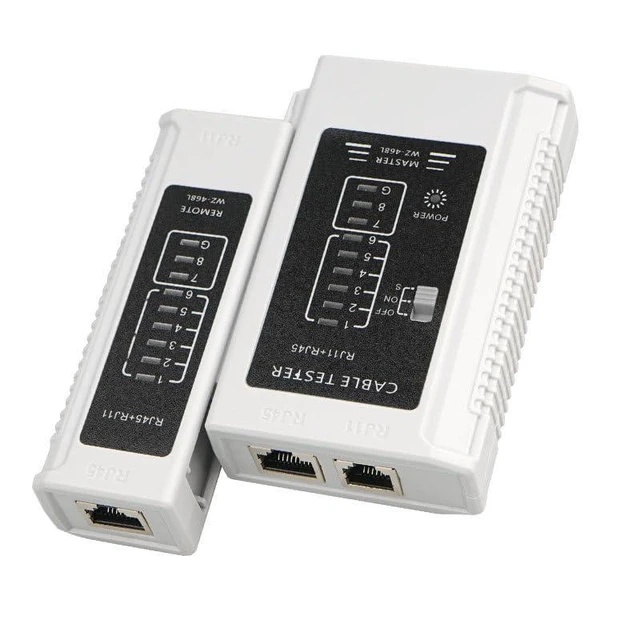 Alt view image 2 of 5 - RJ45 Cable Tester Network Cable Tester Ethernet Wire Test Tool for LAN Phone RJ4