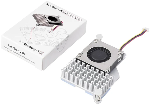 Main image of Official Pi 5 Active Cooler Compatible with Raspberry Pi 5
