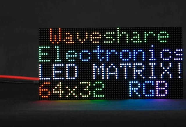 Main image of 64x32 2048 RGB Full Color LED Matrix Panel 2.5mm Pitch P2.5, Chainable