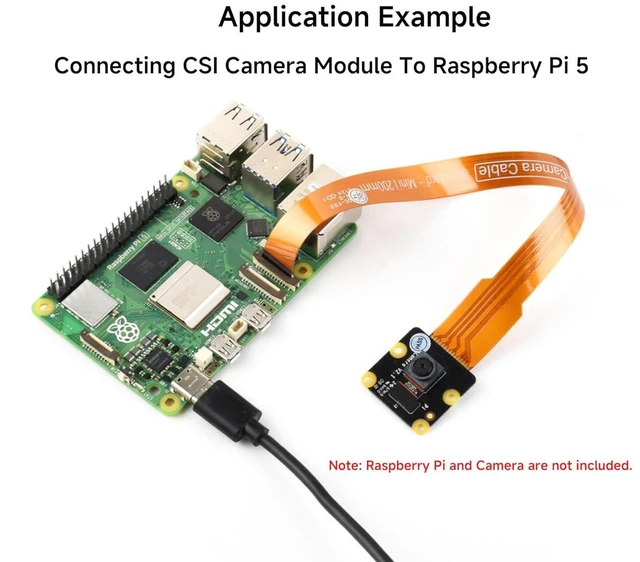 Alt view image 2 of 4 - Official DSI FPC Flexible Cable Compatible with Raspberry Pi 5, 22Pin to 15Pin,