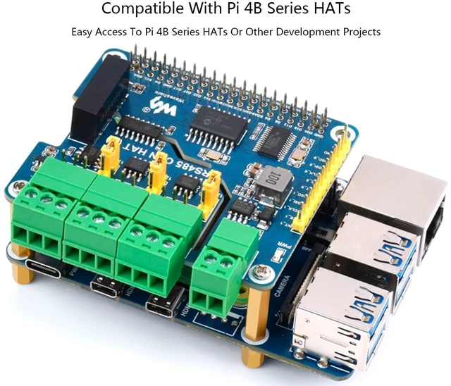Alt view image 5 of 7 - Compute Module 4 to Raspberry Pi 4 Adapter, Connect CM4 to Replace Raspberry Pi