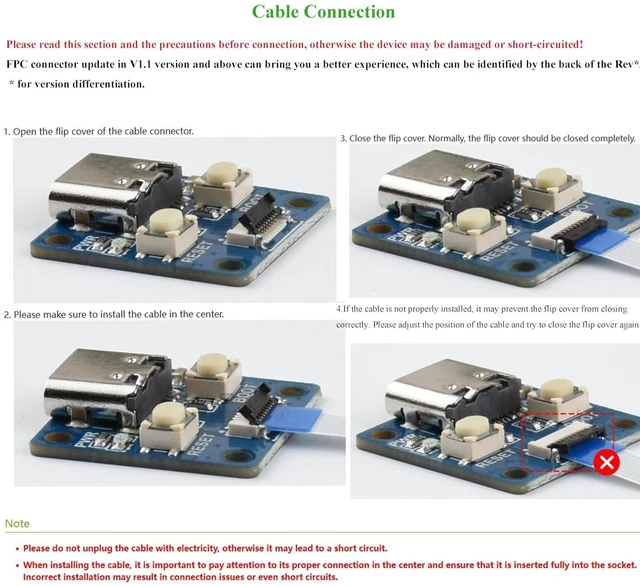 Alt view image 6 of 7 - ESP32-S3 Development Board with USB Port Adapter Board, Based on ESP32-S3FH4R2 D